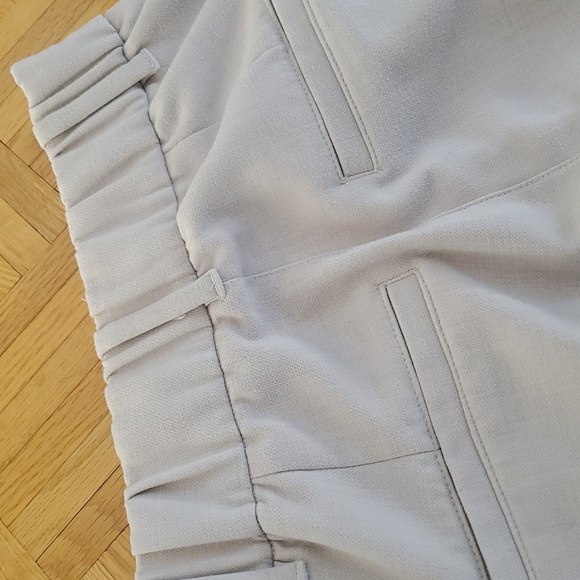 Abercrombie & Fitch Beige Wide Leg High Rise Pants - Picture 11 of 16